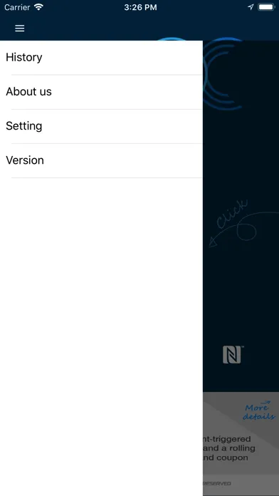 Capturas de pantalla de NFC Connect